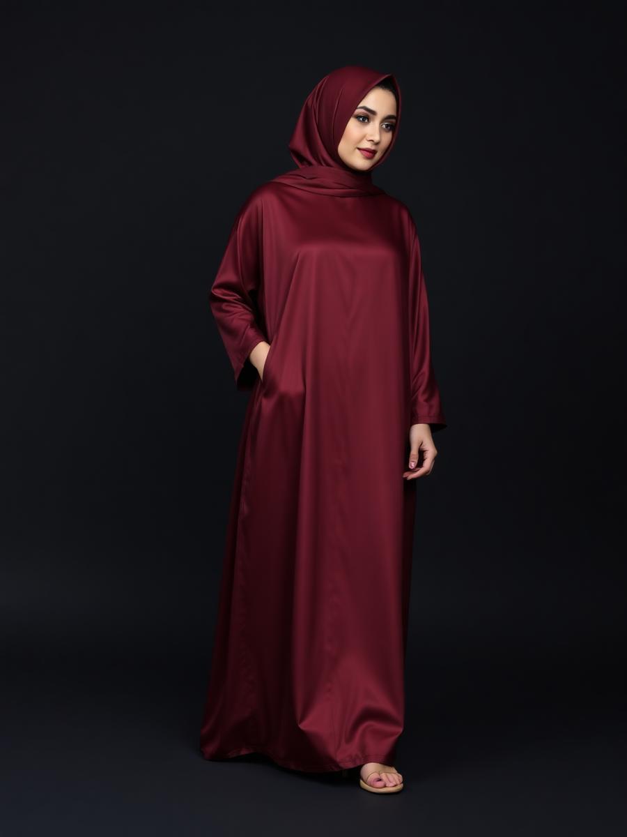 عباية شهد بورجندي