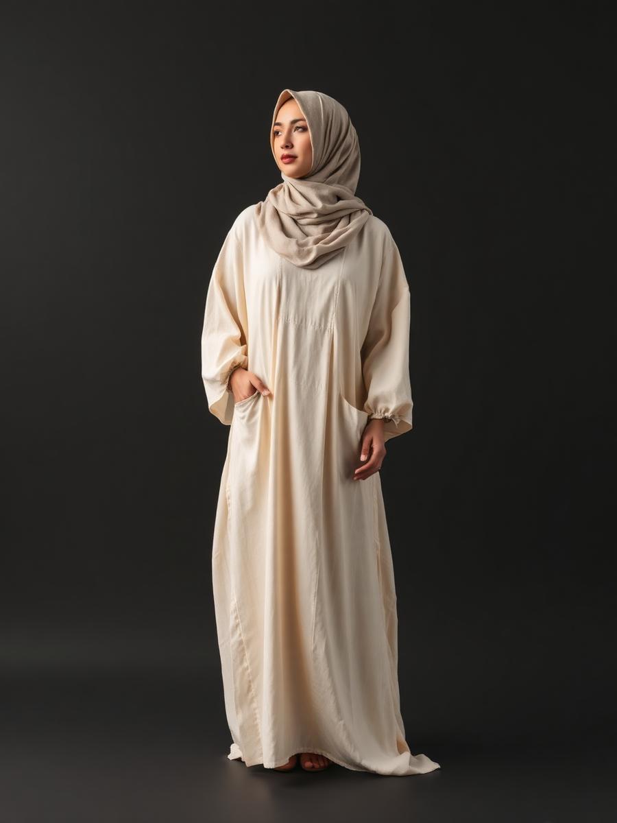 عباية سحر كتان